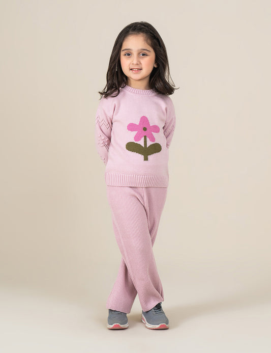 JACQUARD KNIT SWEATER