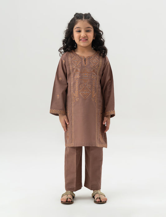 2 PIECE ETHNIC EMBROIDERED SUIT
