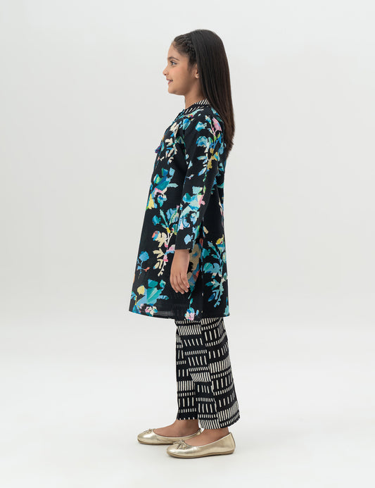 2 PIECE FLORAL PRINTED SUIT