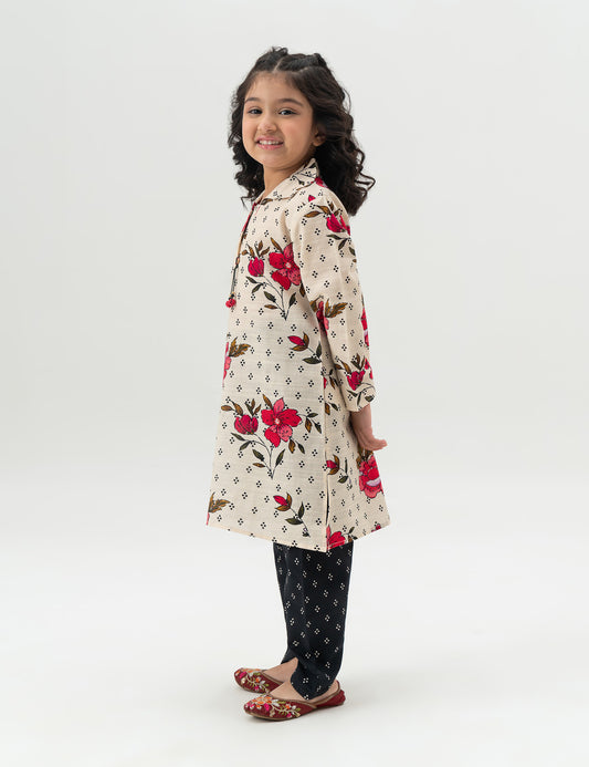 2 PIECE FLORAL PRINTED SUIT
