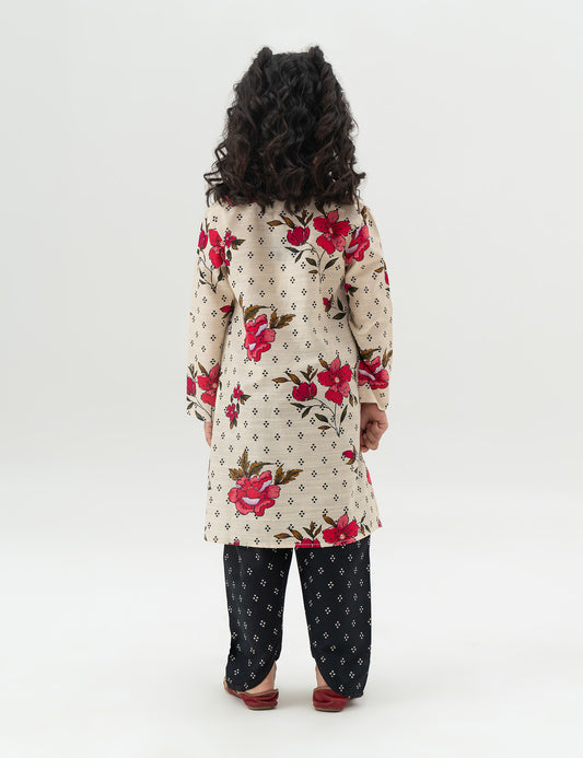 2 PIECE FLORAL PRINTED SUIT