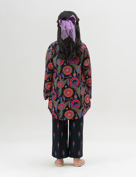 2 PIECE FLORAL PRINTED SUIT