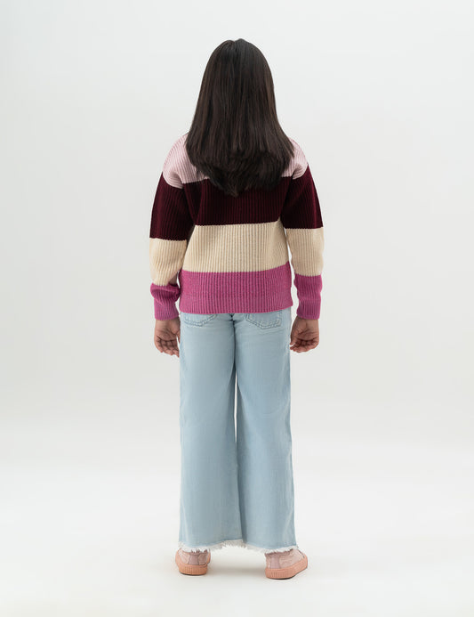 COLOR BLOCK SWEATER