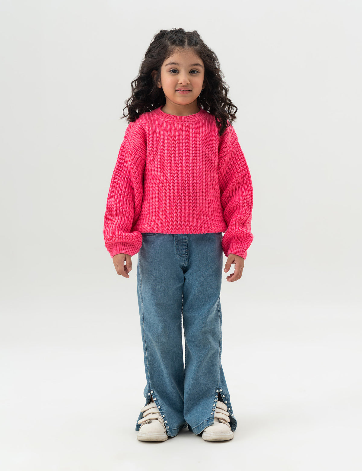 TEXTURED KNIT SWEATER