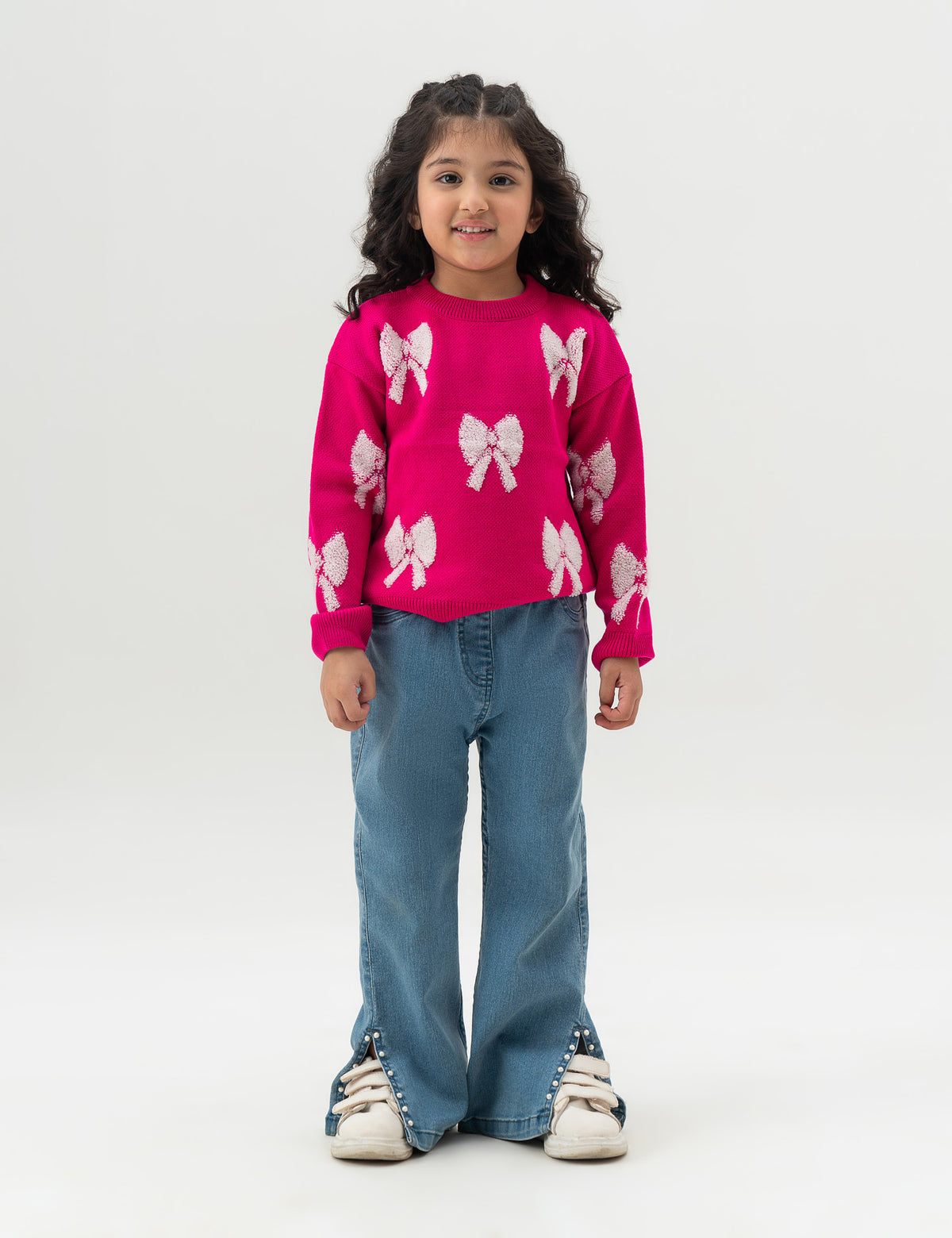 JACQUARD KNIT SWEATER