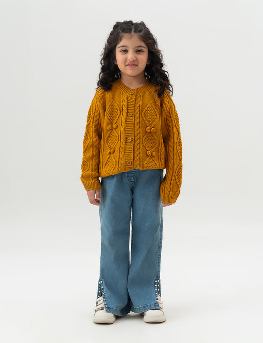 CABLE KNIT CARDIGAN