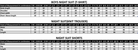 sizechart