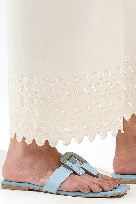 EMBROIDERED CULOTTE PANTS