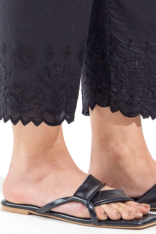 EMBROIDERED STRAIGHT PANTS