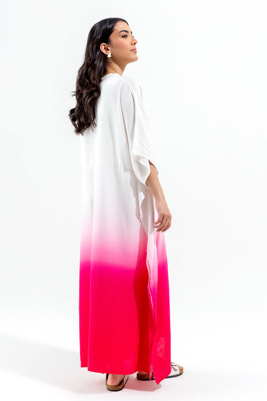 BASIC VISCOSE KAFTAN DRESS (PRET)