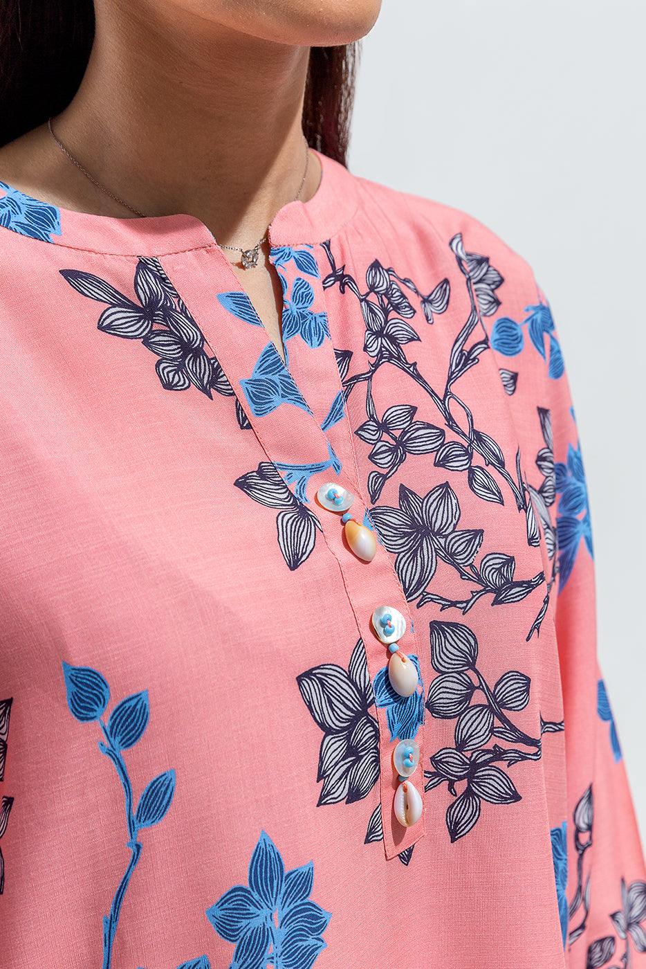 PRINTED VISCOSE SHIRT (PRET)