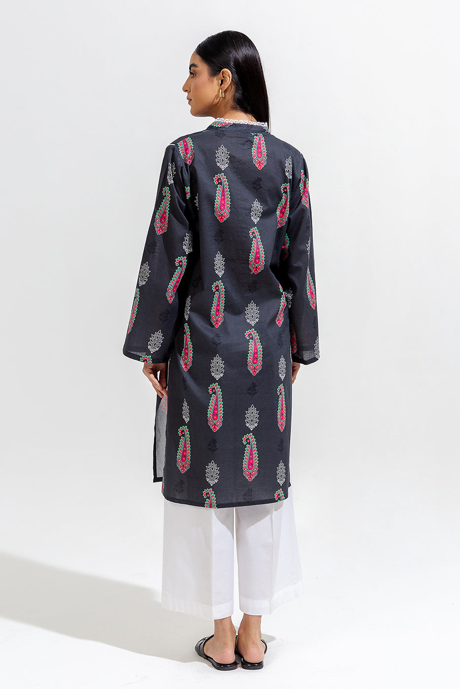 PRINTED LAWN SHIRT (PRET)