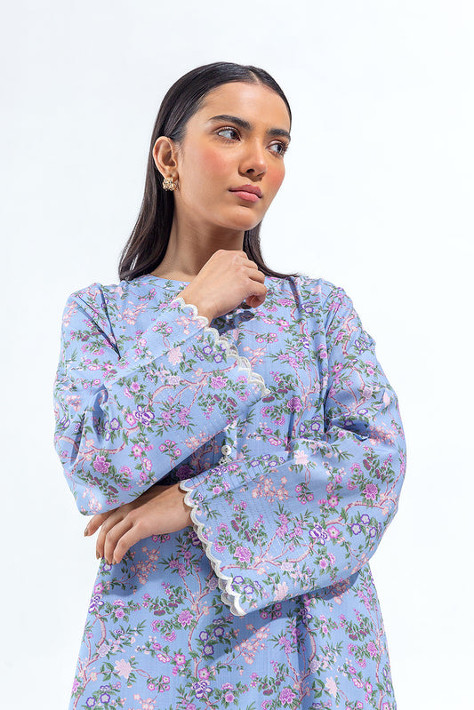 2 PIECE PRINTED VISCOSE SUIT (PRET)