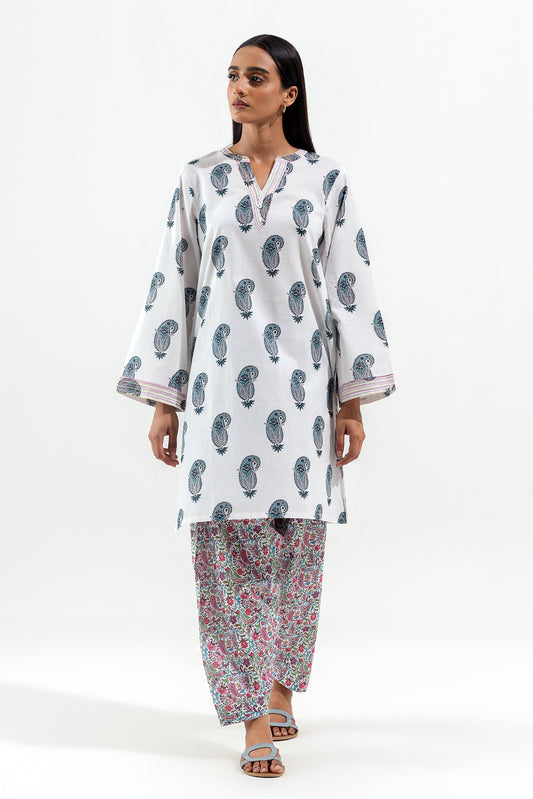 2 PIECE PRINTED LAWN SUIT (PRET)