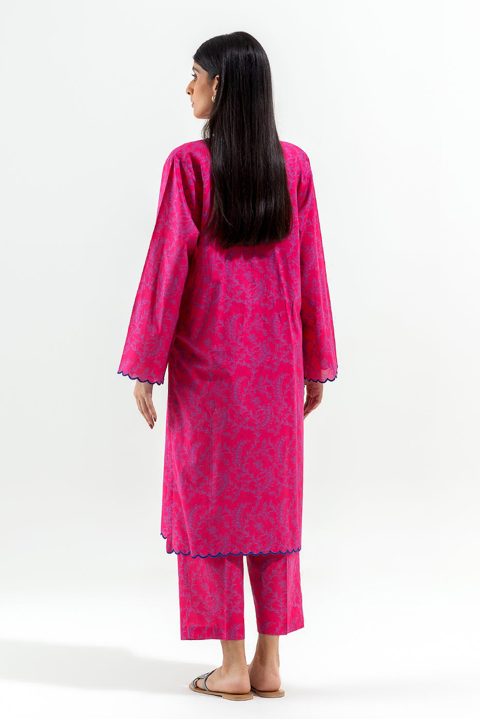 2 PIECE PRINTED LAWN SUIT (PRET)
