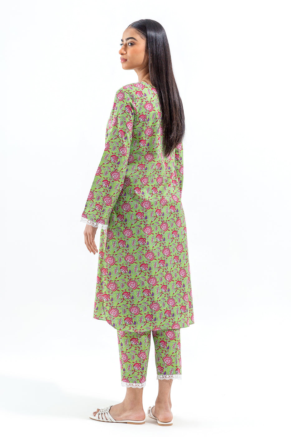 2 PIECE PRINTED LAWN SUIT (PRET)