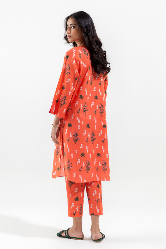 2 PIECE PRINTED LAWN SUIT (PRET)