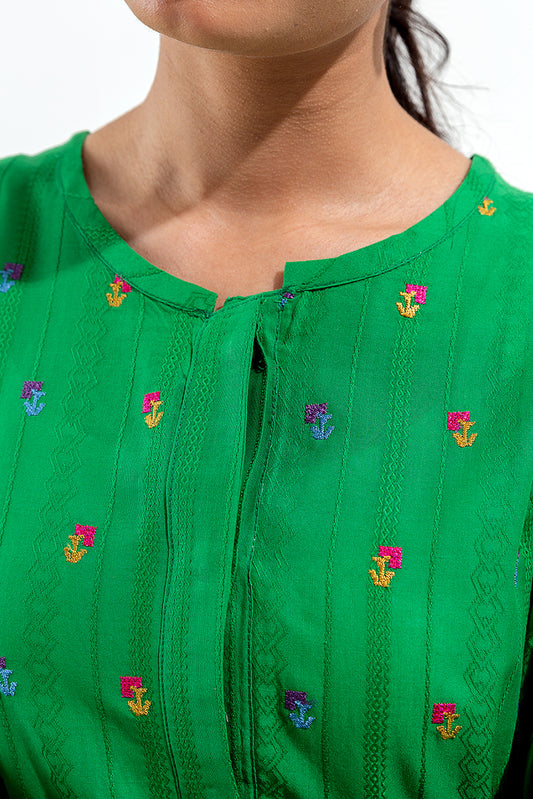 2 PIECE EMBROIDERED BROCIA JACQUARD SUIT (PRET)