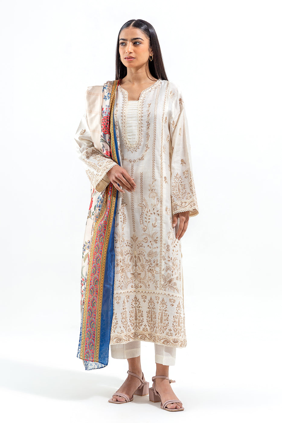 3 PIECE TWO TONE SUIT (LUXURY PRET)