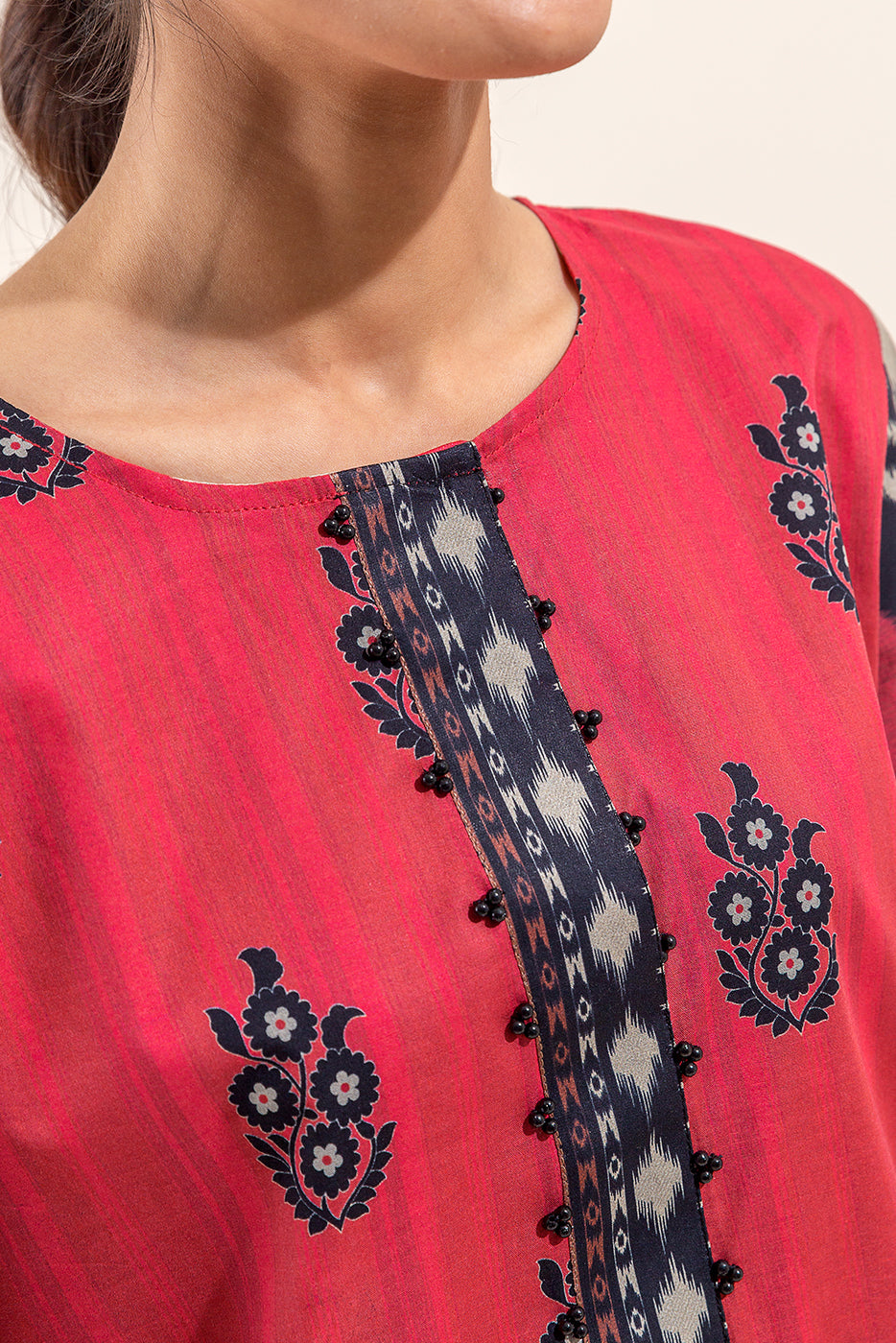 3 PIECE PRINTED LAWN SUIT (UNSTITCHED)