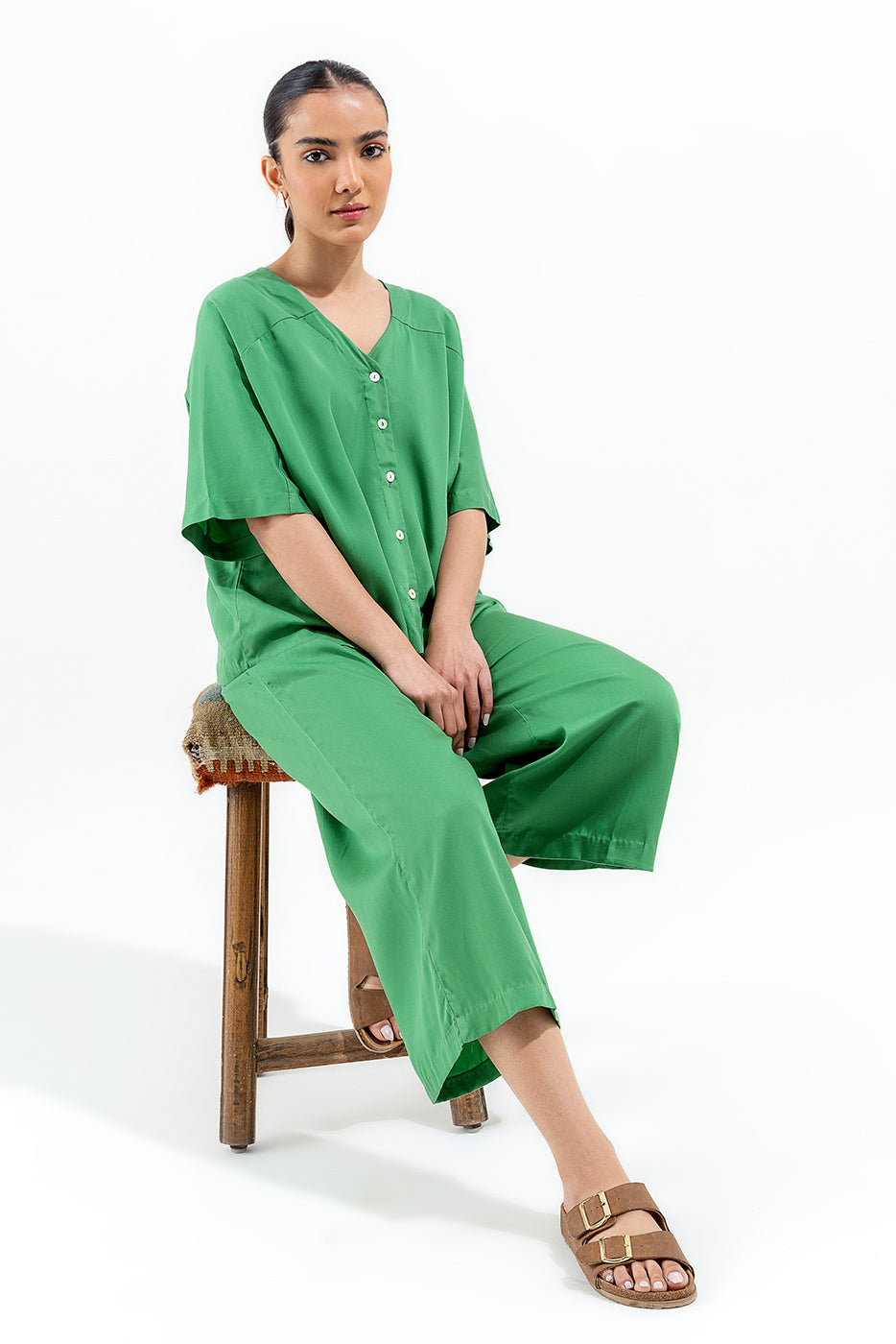 APPLE GREEN COORD SET