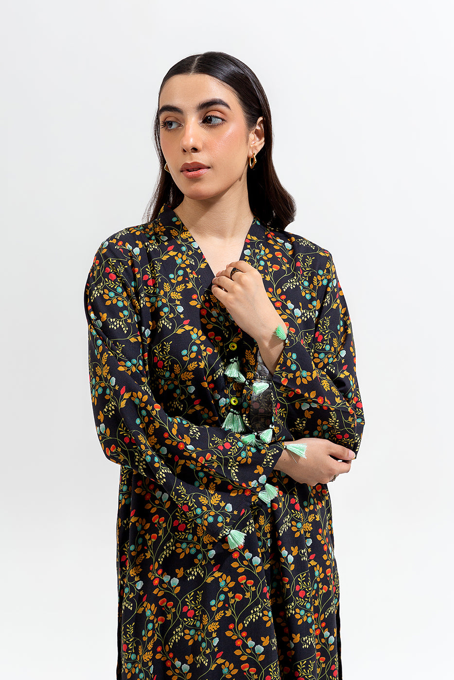 PRINTED VISCOSE SHIRT (PRET)