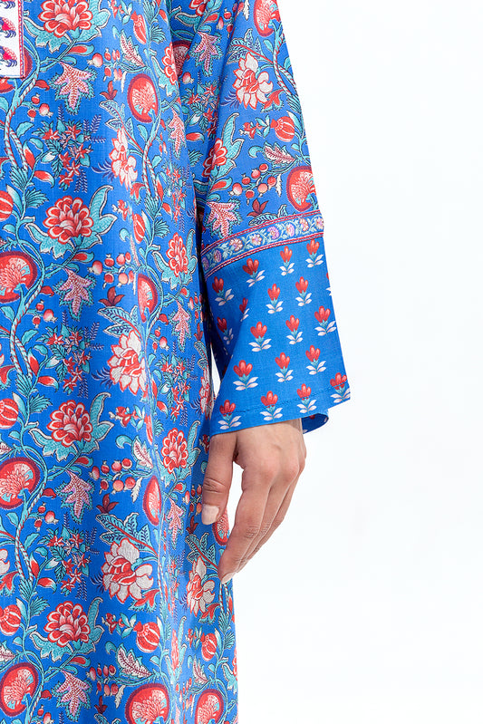 2 PIECE PRINTED VISCOSE SUIT (PRET)