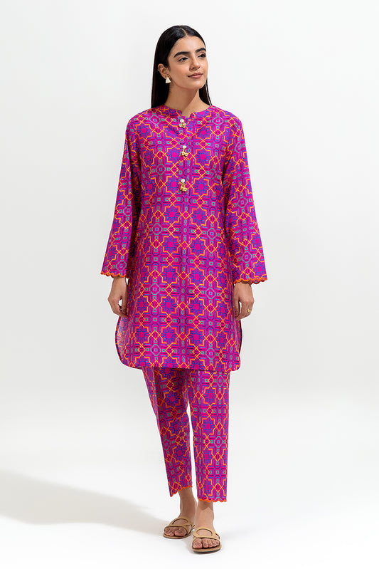 2 PIECE PRINTED PREMIUM LAWN SUIT (PRET)