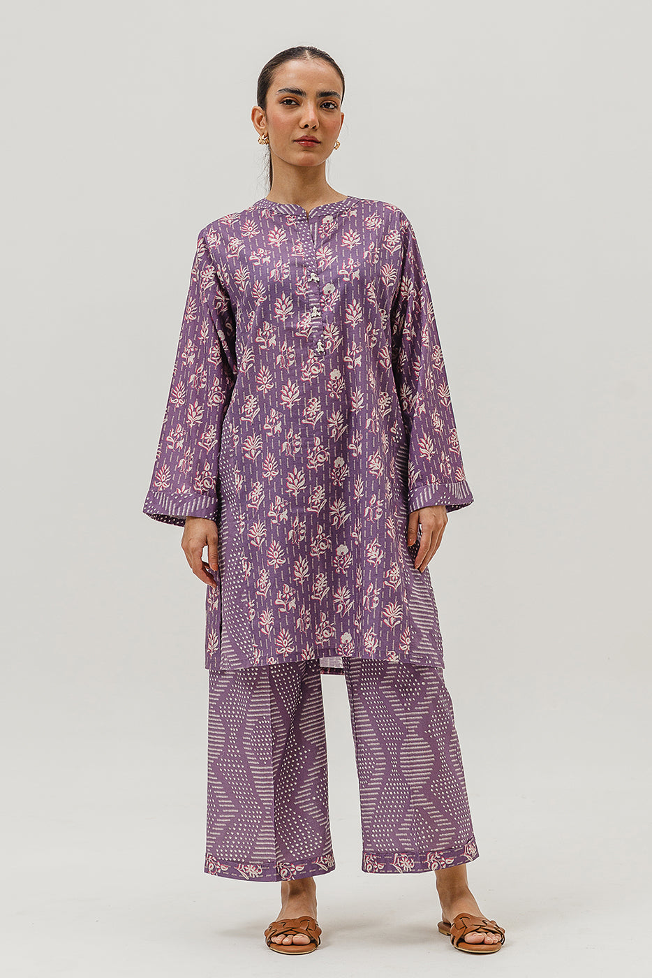 2 PIECE PRINTED LAWN SUIT (PRET)