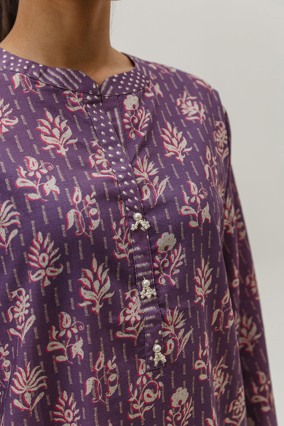 2 PIECE PRINTED LAWN SUIT (PRET)