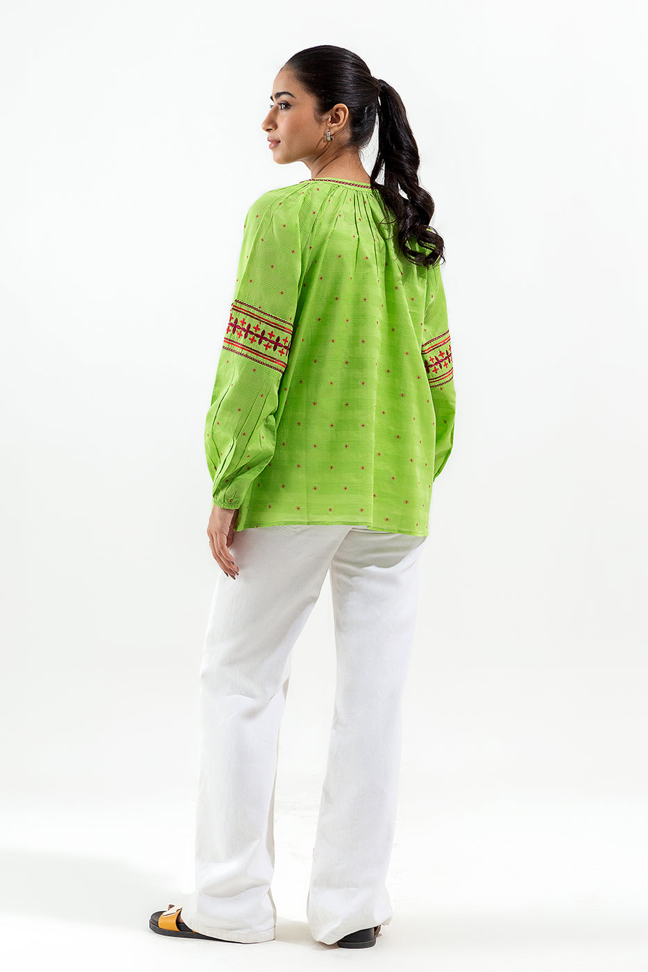 EMBROIDERED FUSION TOP (PRET)