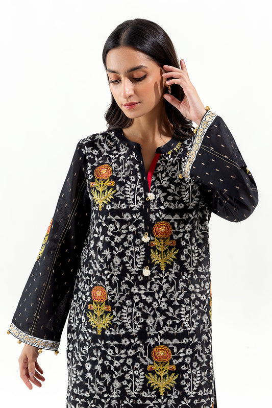 EMBROIDERED JACQUARD SHIRT (LUXURY-PRET)