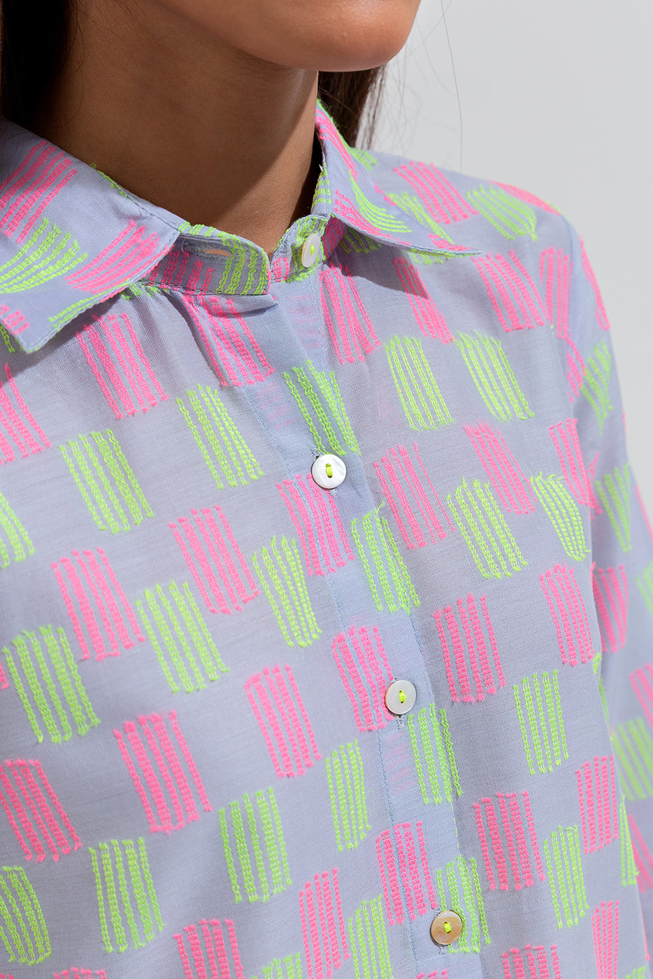 BASIC JACQUARD SHIRT (PRET)