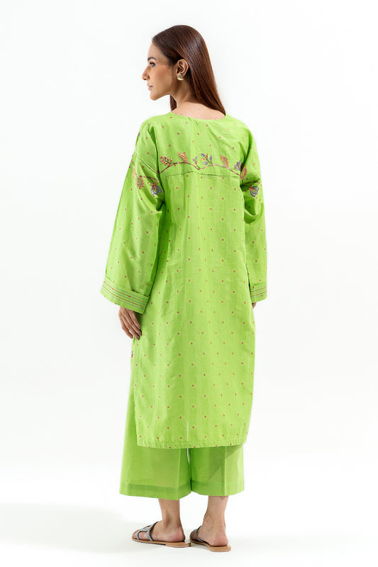 2 PIECE EMBROIDERED JACQUARD SUIT (PRET)