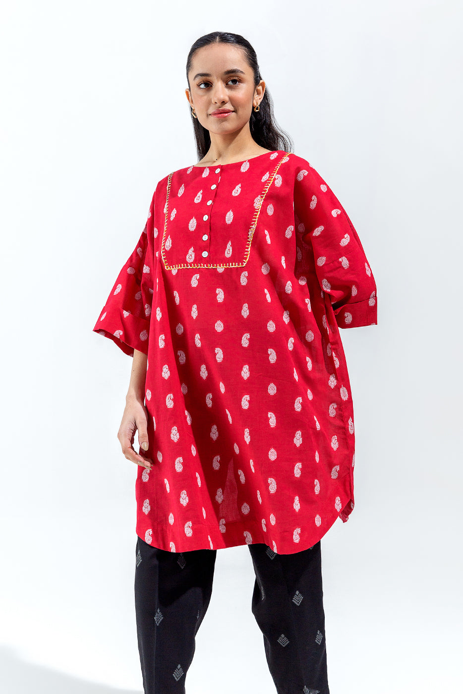 2 PIECE EMBROIDERED JACQUARD SUIT (PRET) - BEECHTREE