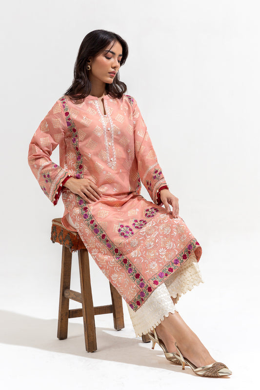 EMBROIDERED JACQUARD SHIRT (LUXURY-PRET)