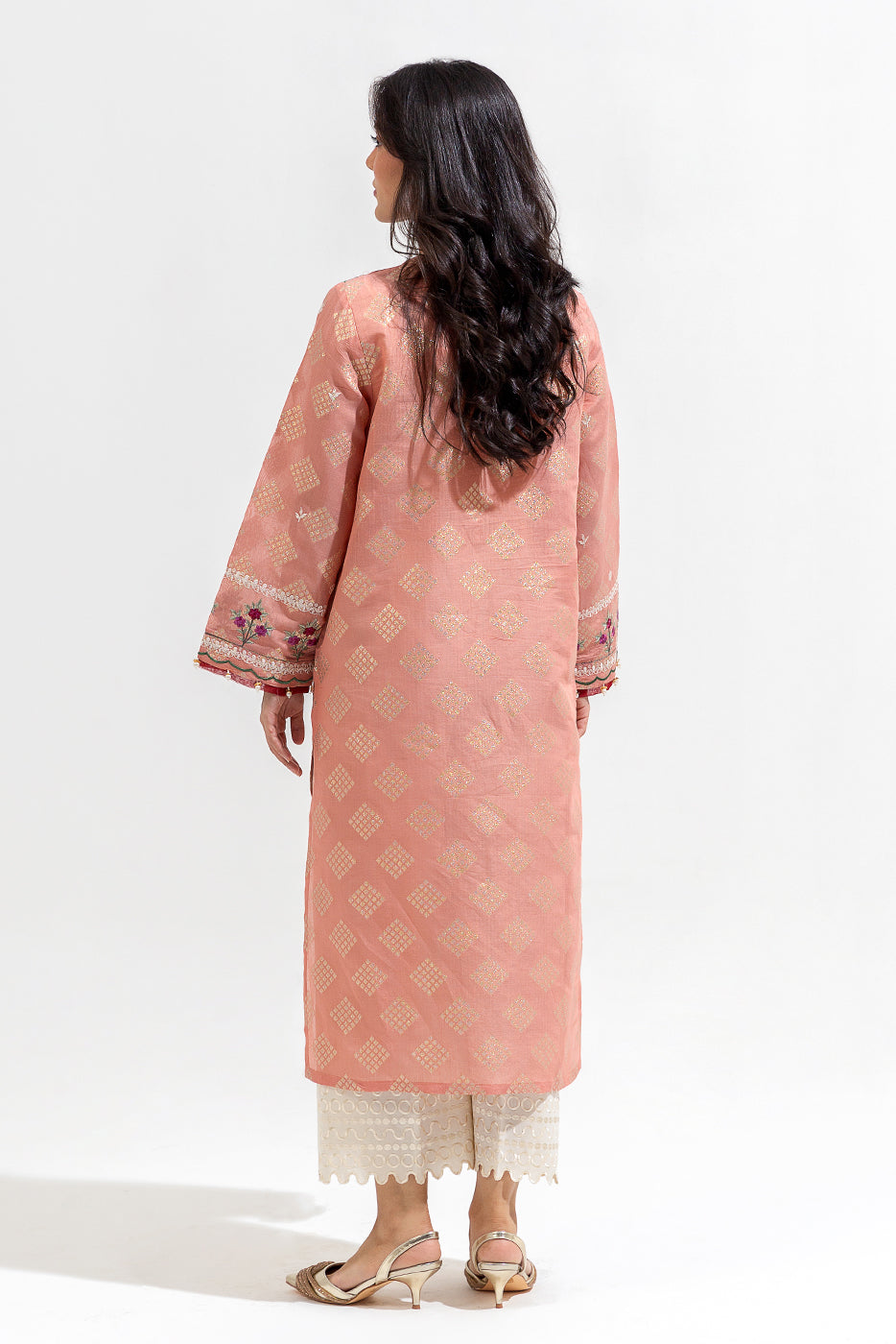 EMBROIDERED JACQUARD SHIRT (LUXURY-PRET)