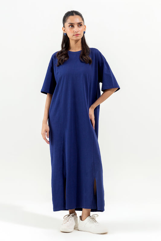 NAVY T-SHIRT DRESS