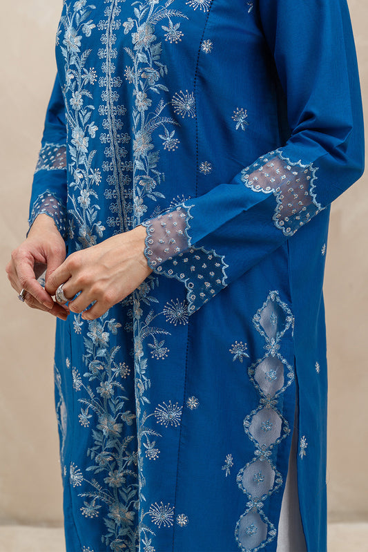 2 PIECE EMBROIDERED LAWN SUIT (LUXURY-PRET)