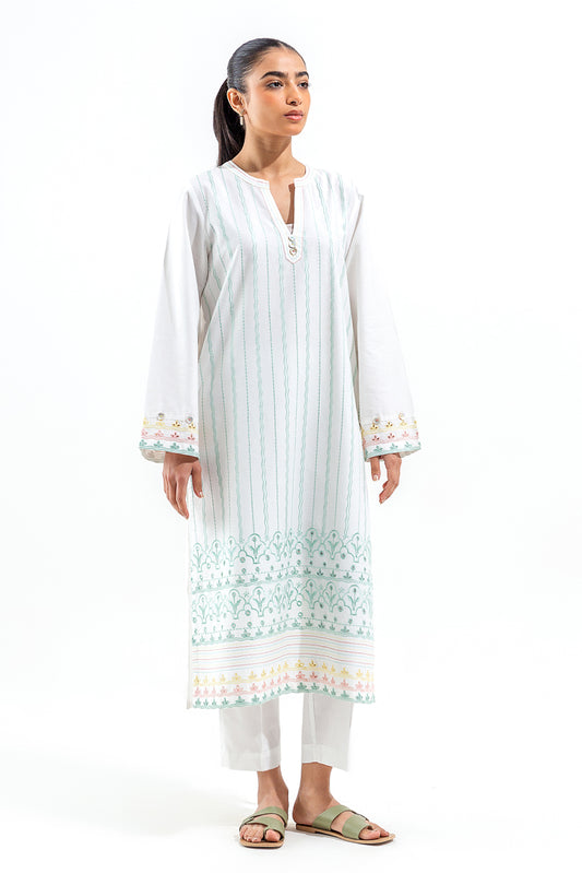 EMBROIDERED LAWN SHIRT (PRET)