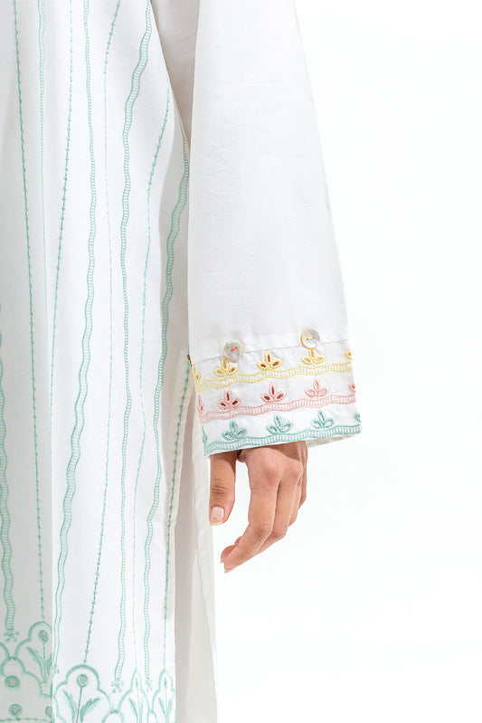 EMBROIDERED LAWN SHIRT (PRET)