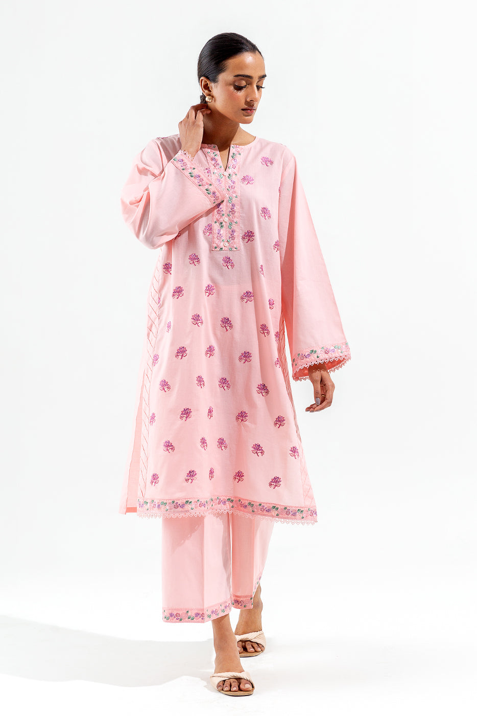 2 PIECE EMBROIDERED LAWN SUIT (PRET) - BEECHTREE