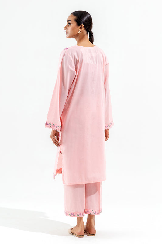 2 PIECE EMBROIDERED LAWN SUIT (PRET)