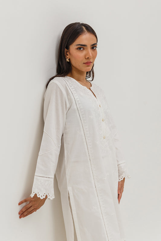 EMBROIDERED LAWN SHIRT (PRET)