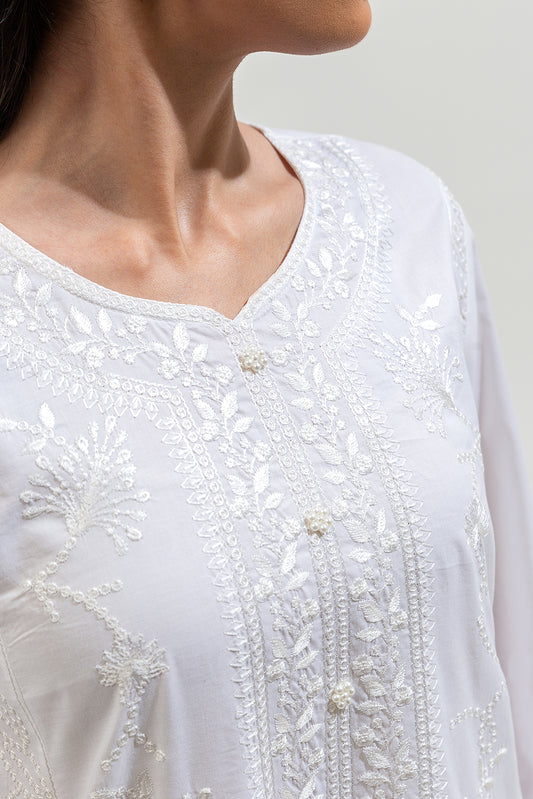 EMBROIDERED LAWN SHIRT (PRET)