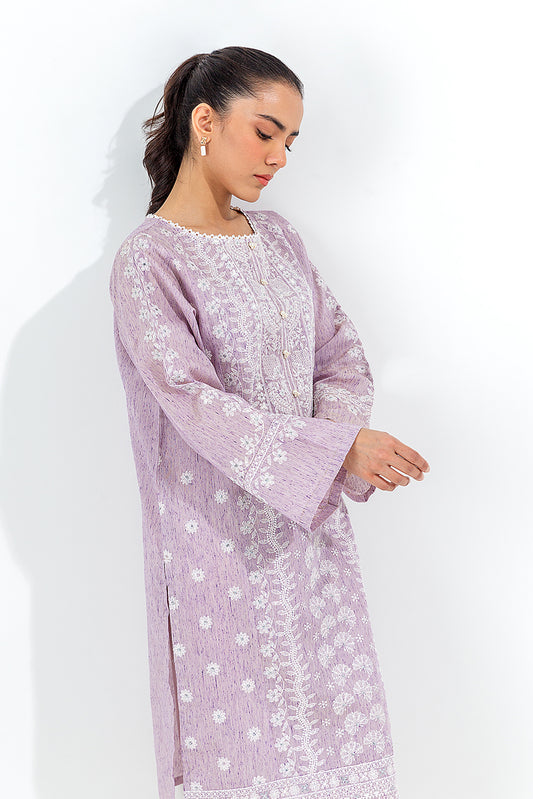 2 PIECE EMBROIDERED FANCY NEPS SUIT (LUXURY PRET)