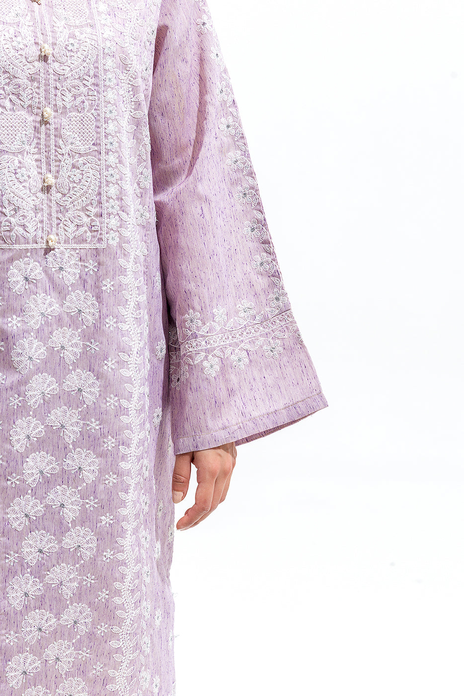 2 PIECE EMBROIDERED FANCY NEPS SUIT (LUXURY PRET)