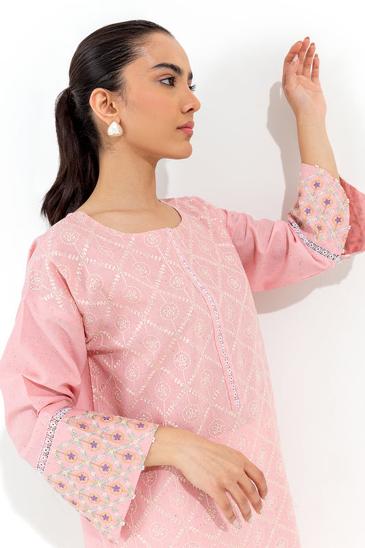 EMBROIDERED MULTI NEPS SHIRT (PRET)