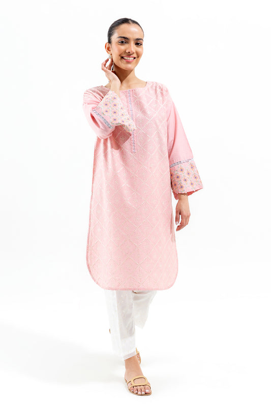 EMBROIDERED MULTI NEPS SHIRT (PRET)