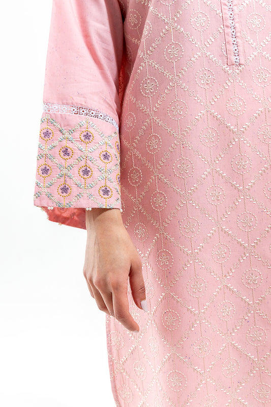 EMBROIDERED MULTI NEPS SHIRT (PRET)